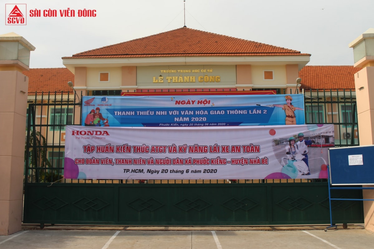 🌈Chương trình 4S”TẬP HUẤN KIẾN THỨC ATGT VÀ KỸ NĂNG LÁI XE AN TOÀN” tại Trường THCS Lê Thành Công-Nhà Bè🎊