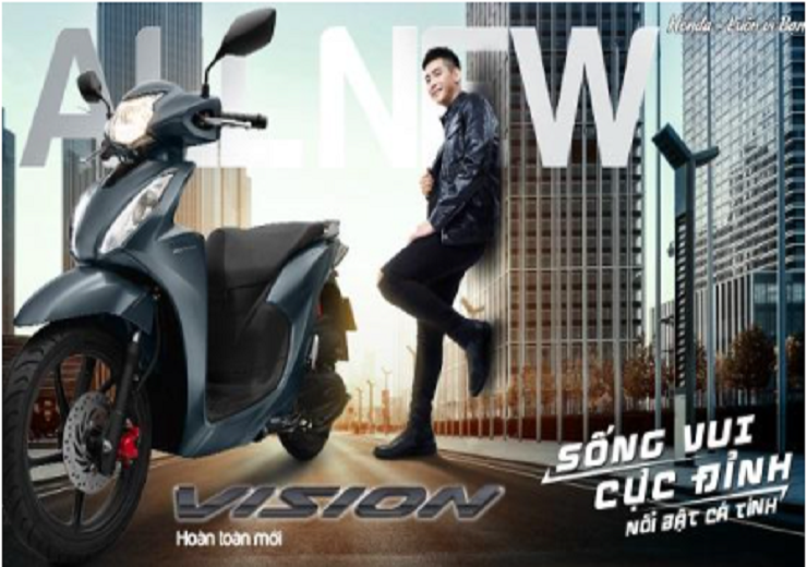 Honda Việt Nam giới thiệu Honda VISION hoàn toàn mới – Sống vui cực đỉnh –