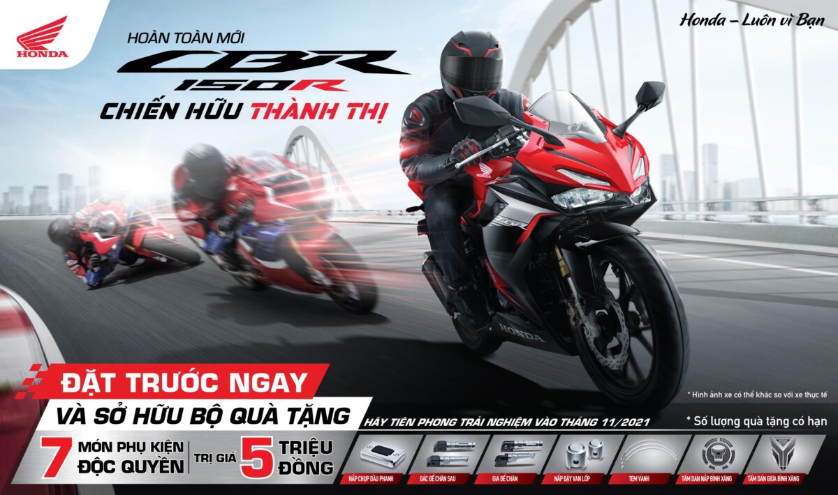 Honda Việt Nam chính thức giới thiệu mẫu xe hoàn toàn mới CBR150R