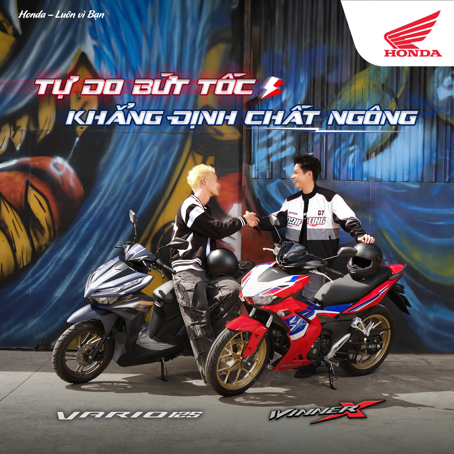 VARIO 125 & WINNER X: TỰ DO BỨT TỐC – KHẲNG ĐỊNH CHẤT “NGÔNG”